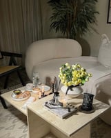 طاولة رخام ترفنتينو دورين 40*80