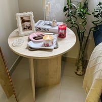 طاولة رخام دائرة قطر 57 سم