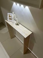 كونسول استقبال رخام ترفنتينو 20*80*82