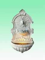 شلال صنبور لونين بني وأبيض