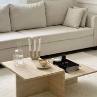 طاولة رخام دورين ترفنتين 80*80 سم