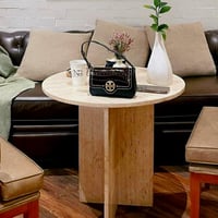 طاولة رخام دائرة قطر 57 سم