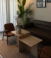 طاولة رخام ترفنتينو دورين 40*80