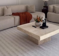 طاولة رخام ترفنتينو 120*120 سم