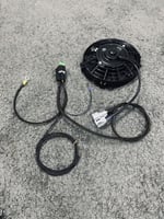 مروحة تبريد مكيف مع الضفيرة