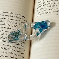 داعم اصبع للقراءة ( أزرق )