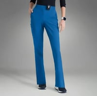 بنطلون من قريز اناتومي ايفولف رايثيم لون رمادي - s...