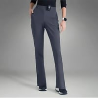 بنطلون من قريز اناتومي ايفولف رايثيم لون رمادي - s...