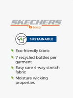 بنطلون سكراب طبي سكيتشرز | Skechersلون اسود - Blac...