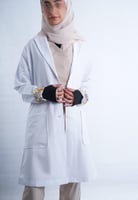 طرحه طبية لون بيج