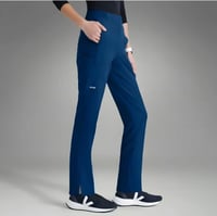 بنطلون من قريز اناتومي ايفولف رايثيم لون رمادي - s...