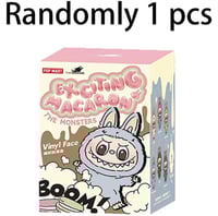 ميدالية لابوبو | Labubu مع طقم سكراب كحلي ولابكوت...