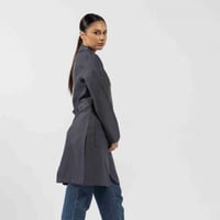 لاب كوت رمادي 36 انش | 319 م ماركة لا ميد LAB MED