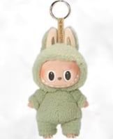 ميدالية لابوبو | Labubu مع طقم سكراب كحلي ولابكوت...