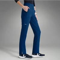 بنطلون من قريز اناتومي ايفولف رايثيم لون زيتي fern