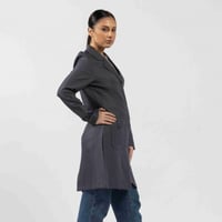 لاب كوت رمادي 36 انش | 319 م ماركة لا ميد LAB MED