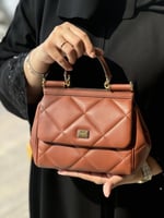 دولتشي اند قابانا | Small Sicily handbag in dauphi...