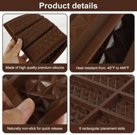 قالب بار شكولاتة سيليكون