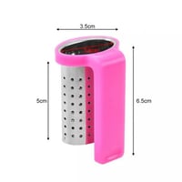 مصفاة شاي ستينلس ستيل - قطعتين