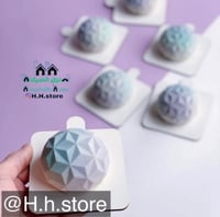 قالب 6 ألماسات سيليكون