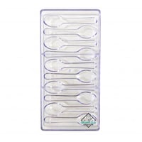 قالب شوكولاته اكريلك ملاعق