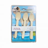 طقم ملاعق خشبية - 24 ملعقة خشبية