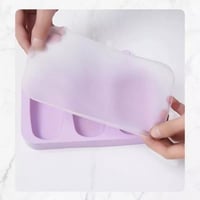 قالب ايسكريم سيليكون مع غطاء