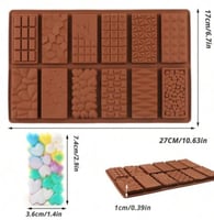 قالب شكولاته ميني بار 3d