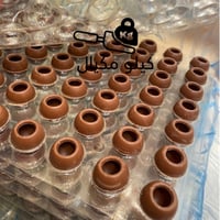 قوالب ترافل شكولاته بالحليب بلجيكي