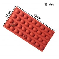 قالب 36 انصاف كرة سيليكون