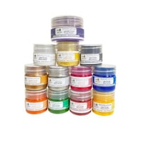 ألوان بودرة للشكولاته والحلويات و الكيك