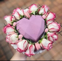 قالب القلب الألماسي المضلع