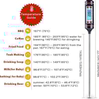 مقياس حرارة رقمي للطعام