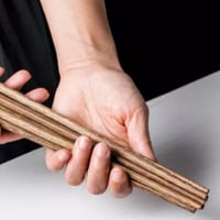 أعواد طعام من خشب البامبو