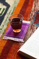 كوستر سجاد خزامى .