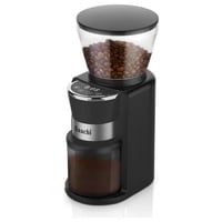 ساتشي | مطحنة قهوة ديجيتال | 34 إعداد للطحن | أسود