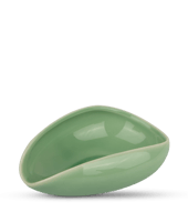 وعاء تقديم حبوب البن أخضر فاتح