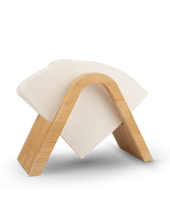 حامل فلاتر V60 خشبي افقي