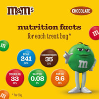 ام اند امز | أكياس حلوى شوكولاته | 82 جرام