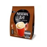 نسكافيه | قهوة سريعة التحضير 3x1 بالسكر البني | 10...