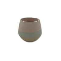 كوب قهوة سيراميك | رمادى x بينك | 180 مل