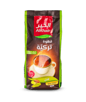 الخير | قهوة تركي بالهيل | غامق | 450 جرام
