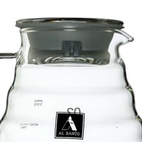 البانكو | إناء تقديم زجاجي متعرج | 600 مل