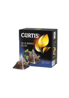 كورتيس | شاي اسود بنكهة التوت الازرق هرمي