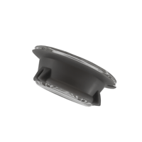 البانكو | إناء تقديم عصري | رمادي | 600 مل