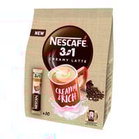 نسكافيه | أظرف كريمي لاتيه 3 في 1 | 10 أظرف | 17 ج...
