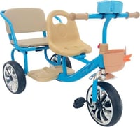 دراجة هوائية بثلاث عجلات مع مقعدين