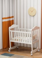 سرير اطفال خشبي صغير 92×61.5×86.5 سم