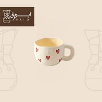 كوب سيراميك قلوب 300 مل – إبريق