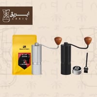 مطحنة يدوية خماسية من الستانلس ستيل